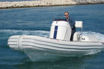 Rigid inflatable boat (RIB)