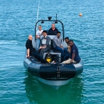 fiberglass anti-piracy boat 8m