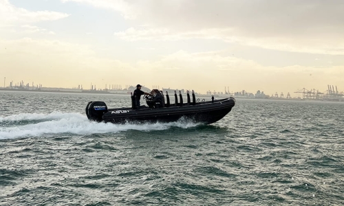 fiberglass military navy boat 7.5m