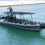 fiberglass transport and tour boat 12m